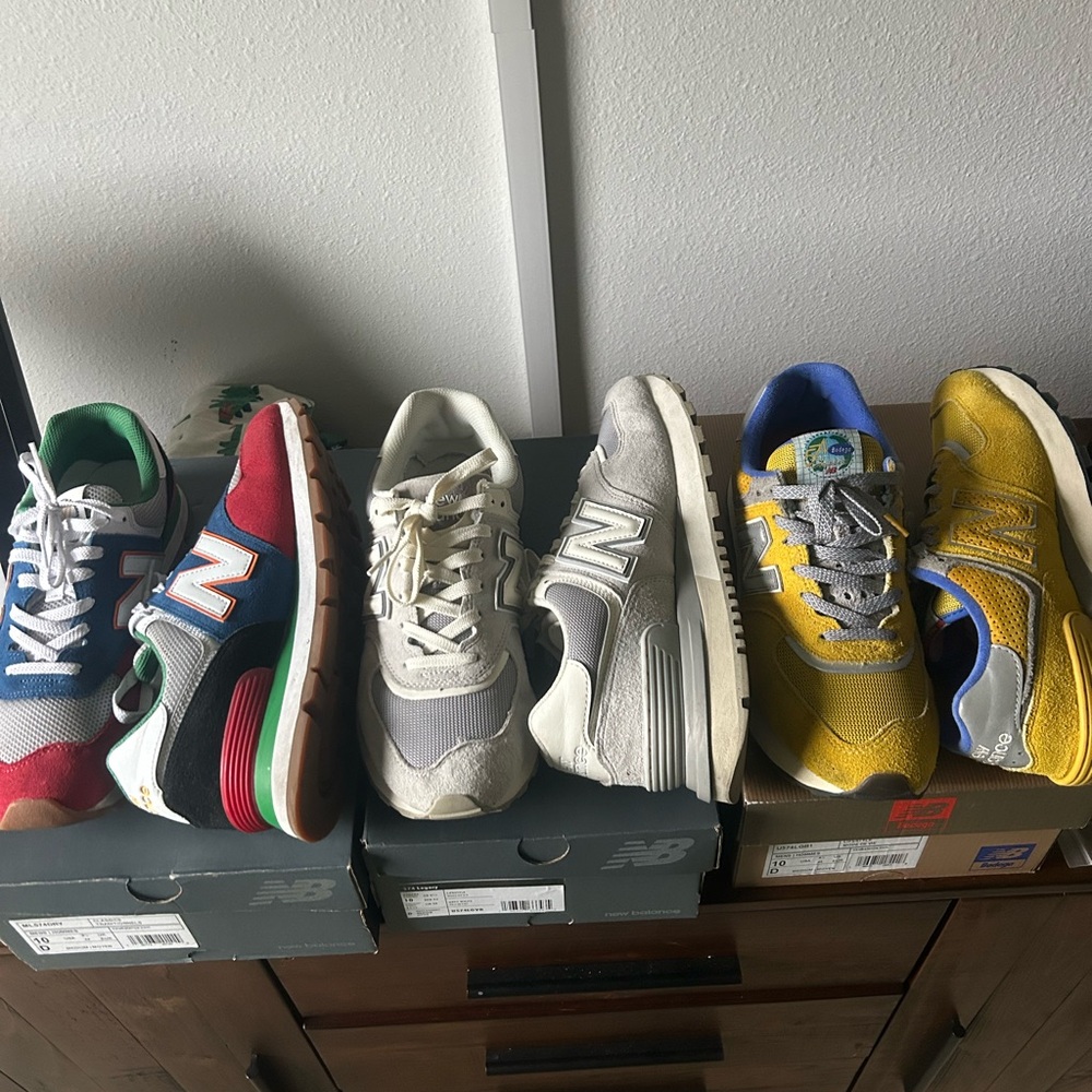 Lot of 3 including New Balance x Bodega 574 Legacy + additional legacy & rugged